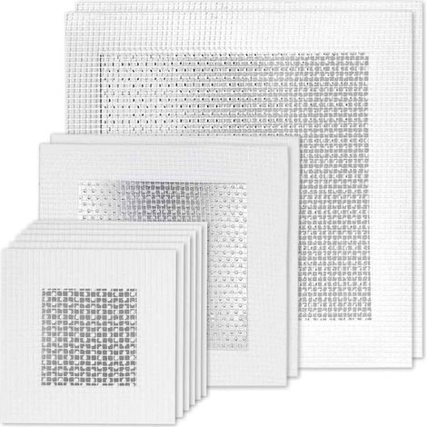 14 Pièces Patch de réparation, Maille en aluminium auto-adhésive, Kit réparation plâtre, Pour murs et plafonds endommagés(Troisième trimestre : août) (1/5)