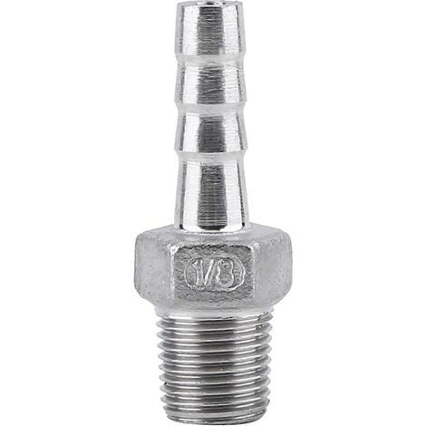 BSP-Außengewinde-Rohrverschraubung mit Schlauchanschluss (1/8" x 6 mm)