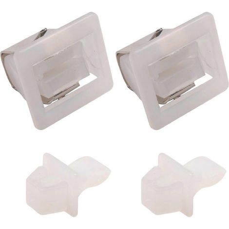 Kit di serratura per oblò di asciugatrice, composto da 4 pezzi, compatibile con i modelli Whirlpool e Kenmore (codici di riferimento 306436 e 279570). (1/5)