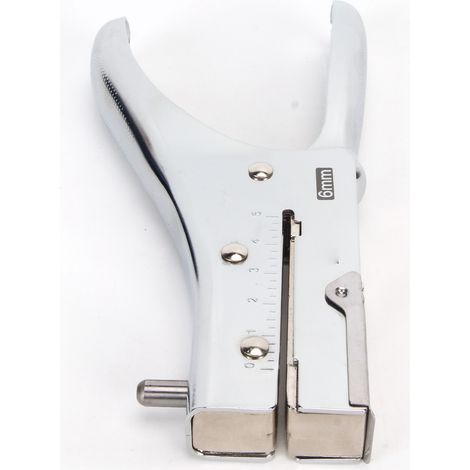 Perforatrice à un seul trou, poignée ergonomique et confortable, perforatrice de 6 mm pour les étudiants.