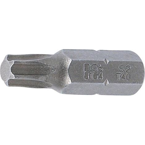 Embout Torx T40 8 mm x 30 mm - Profil T, Haute Précision, Acier - D-Work