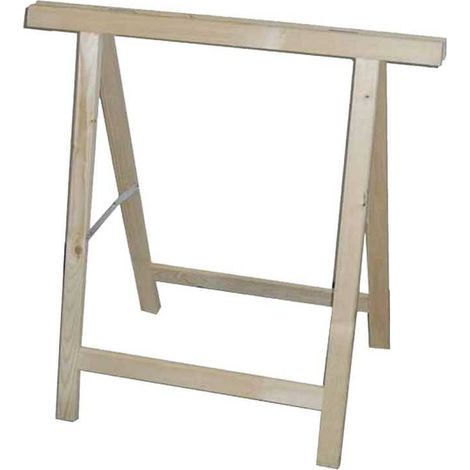 Caballete Plegable de Madera de Abeto de 75 cm