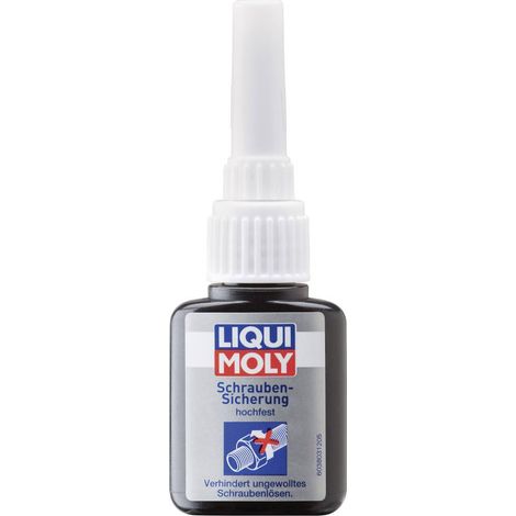 Frein filet haute résistance 10 g – Plage de température -60 à +150 °C – Empêche desserrage par vibration – Pour toutes tailles d'écrous et vis – Liqui Moly (1/2)