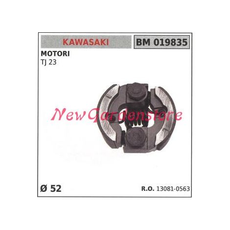 Embrayage complet KAWASAKI pour moteur de taille-haie TJ 23 Ø 52 019835