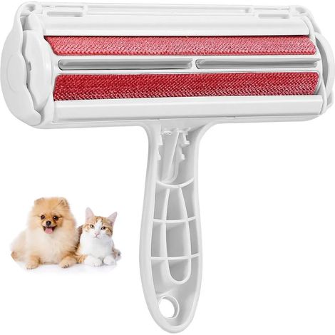 Brosse anti-poils d'animaux, éliminateur de poils pour meubles et canapés, pour chiens et chats (1/3)