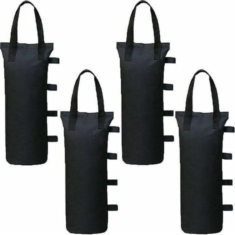 Lot de 4 Poids de Gazebo pour Tonnelle et Pavillon, Sac de Lestage Sable pour Jambes, Tentes Pare-Soleil, Parasol (1/5)
