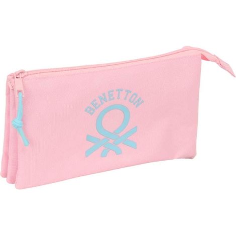 Portatodo Rosa Pastel Benetton triple