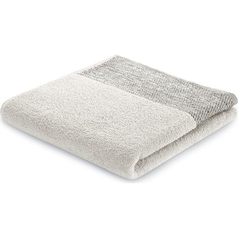 Serviette de Douche 100% Coton 70 x 140 cm Beige Aria