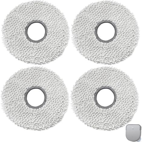 Accesorios de Limpieza para ECOVACS DEEBOT X5 Omni/Pro - Paño de Microfibra Suave, 4 Unidades (1/5)