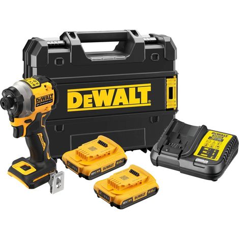 Dewalt DCF850D2T 18v XR Brushless Ultra Compact Impact Driver + 2x 2ah Batteries (1/3)