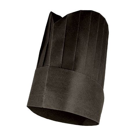 Gorro de chef desechable y ajustable SPOON  Negro