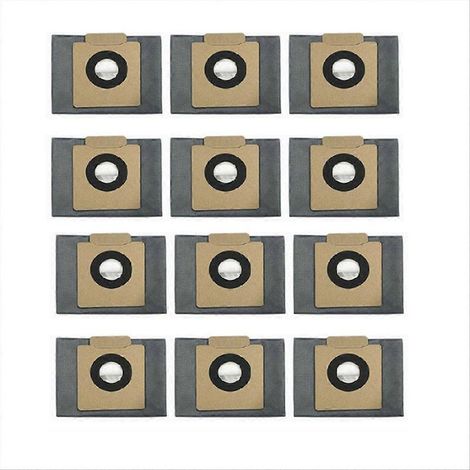 Lot de 12 sacs à poussière pour balayeuse Loorow AT800 : accessoires conçus pour durer et fonctionner efficacement. (1/5)