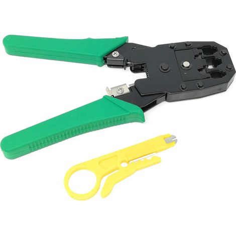 Pinza Crimpatrice RJ11 RJ12 RJ45 Per Cavo Rete Ethernet Lan Rete telefono (1/4)