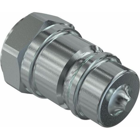Coupleur rapide Push-Pull Mâle 1/2' – Filetage intérieur 1/2' – Pression maximale 300 bar – Application tracteur (1/2)