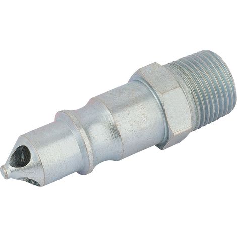 Draper M100 Series 3/8" Male Thread Air Line Screw Adaptor Coupling - Loose Sale (1/5)