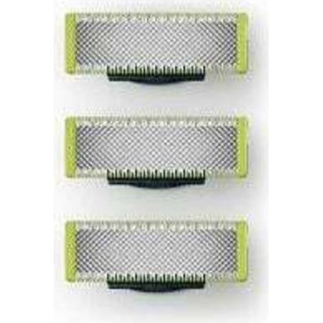 3 lames de rechange compatibles avec rasoir OneBlade haute précision, longue durée, livrées en pack de 3 (1/4)