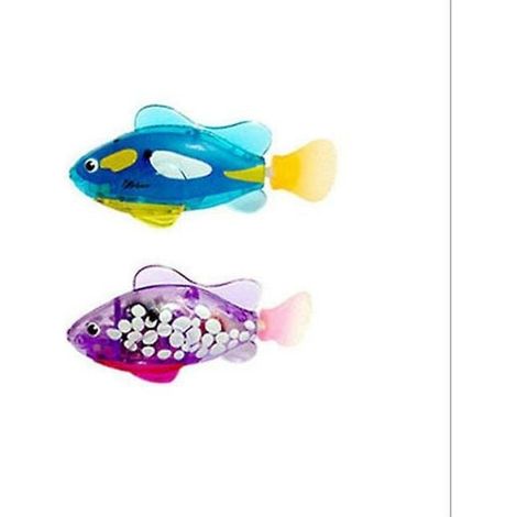 Interactive Swimming Robot Fish Toys for Dogs and Cats with LED Lights, Water-Activated Magic Electric Toys MUMU (1/3)
