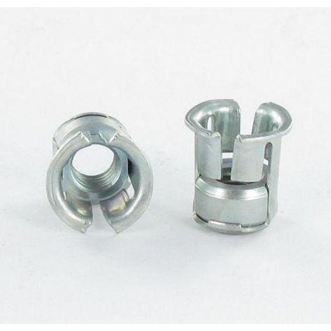 Vis Express – Ecrou cage rond M8 pour tôles 1 à 6 mm – Acier zingué – Fixation solide et durable – 1 pièce - CV4828HG