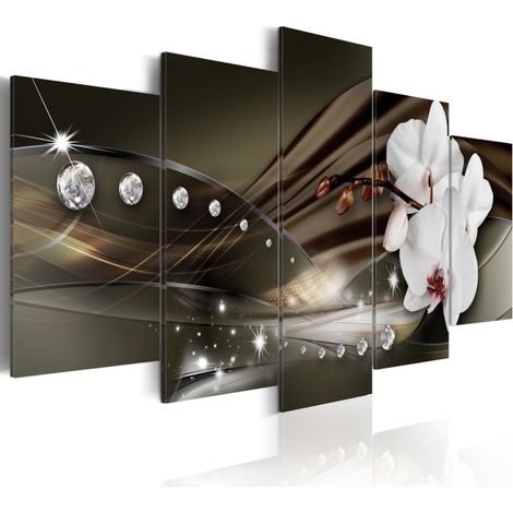 Tableau Imprimé "Diamond Spots" 50 x 100 cm (1/2)