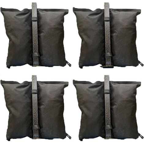 Set of 4 ballast bags for pavilion to be filled with sand Water and wear resistant up to 8 kg per element (1/4)