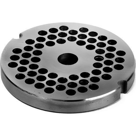 Piastra acciaio inox Tre Spade TC 8 tritacarne fori mm 4 5