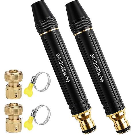 Filiyano-Buse de jet haute pression pour tuyau d'arrosage, buse de tuyau d'arrosage haute pression puissante pour un nettoyage en douceur (1/5)