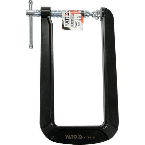 YATO Tornillo de banco YT-64191 76mm Acero, Hierro fundido (1/2)