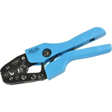 Pince à dénuder Pince à sertir à la main en acier carbone, outil de sertissage de borne à broche non isolée 1.5-10mm² (1/3)