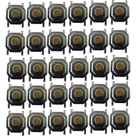 Set mit 30 SETEAM-Tastknöpfen für Dampfdrehteller, Mikroschalter-Reparaturzubehör (1/5)