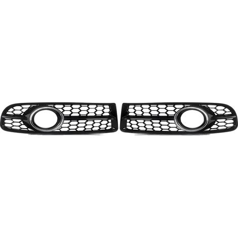 Grille de phare antibrouillard, design en nid d'abeille, construction en plastique ABS, 1 Paire (1/2)