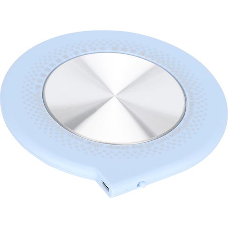 Tapis d'isolation USB 55°C pour tasse, multifonctionnel bleu, protège-bureau et sous-verre