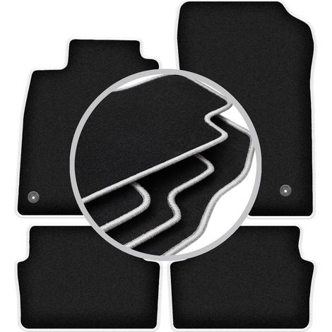 Tapis de sol Carlux argentés pour : Renault Laguna III liftback, break (2007-2015) (1/5)