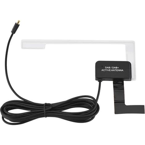 Antenne radio numérique DAB pour voiture, fixation en verre, connecteur MCX mâle (1/5)