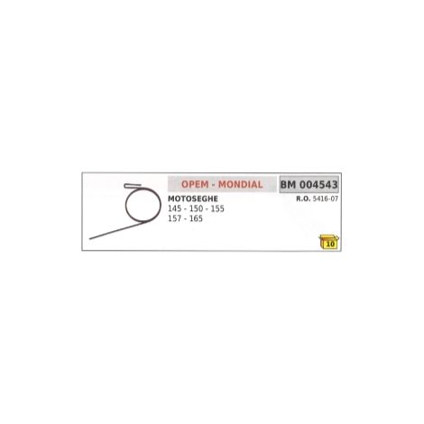 Molla saltarello avviamento OPEM - MONDIAL motosega 145 - 150 - 152 - 155 - 157