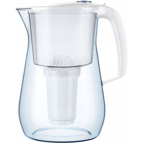 Caraffa filtrante Aquaphor Provence da 4,2 l + 1 cartuccia, bianca (1/5)