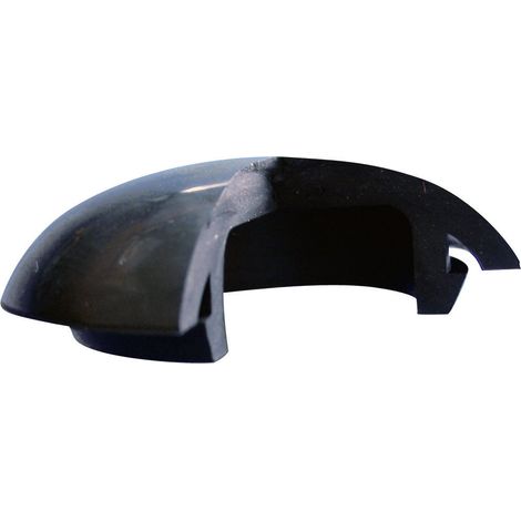 Richco LTP-3 Blindstopfen Plattenstärke (max.) 3.2 mm Silikon, Kautschuk Schwarz 1 St.