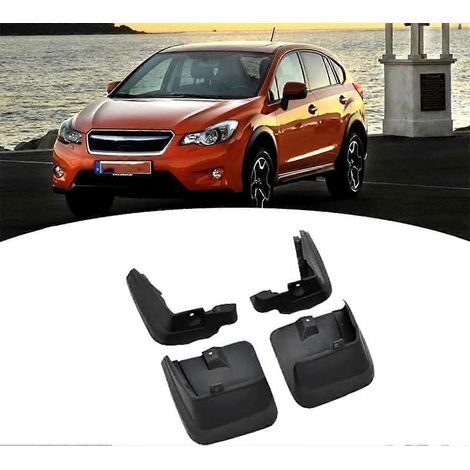 bavettes de voiture compatibles avec Subaru XV 2012-2017, kit de protection et d'étanchéité pour bavettes avant et arrière, résistant aux impacts et aux projections d'eau, accessoires auto (1/5)