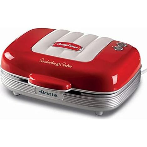 Piastra Elettrica Multifunzione Sandwiches & Cookies Party Time Ariete 1972 (1/6)
