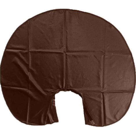 1 Cape de coiffure, tissu léger, fermeture pression, ajustable, pour salon et domicile (1/5)