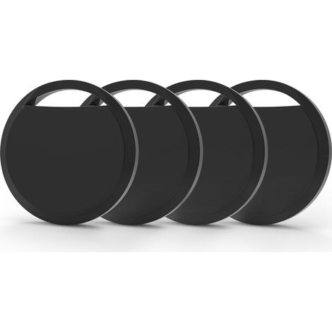 Tag Bluetooth - Compatible Avec Le Réseau Find My d'Apple - Étanche IP67 - Pile Remplaçable - Pour Valises Portefeuilles Clés Sac - Lot De 4 (1/5)