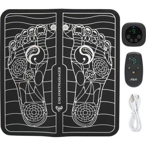 Eiffel Tapis de Masseur Électrique des Pieds USB LCD EMS Coussin de Massage des Pieds Stimulateur de Pieds (1/4)
