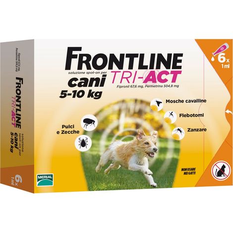 FRONTLINE TRI-ACT KG. 5-10 (6P) OFF.SPECIALE FRONTLINE PZ 1,0 (1/2)
