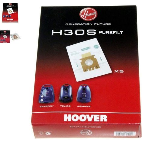 SAC PUREFILH30S (X5) SENSORY TELIOS ARIANNE POUR ASPIRATEUR HOOVER