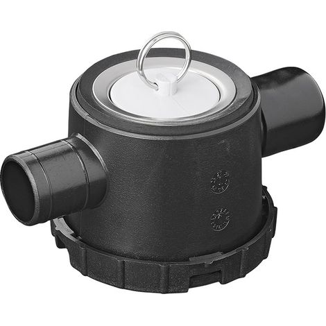 sifón fregadero proplus sifon met rvs zeef acero inoxidable doble Ø39 mm (1/3)