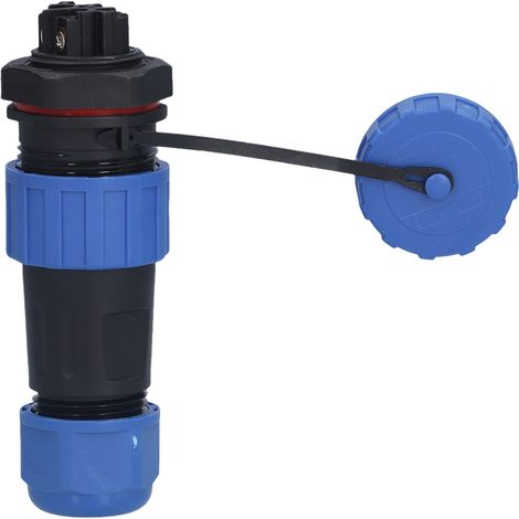 Connecteur étanche IP68, écrou arrière, prise d'alimentation aéronautique 250 V pour câble, LP205 broches (1/5)