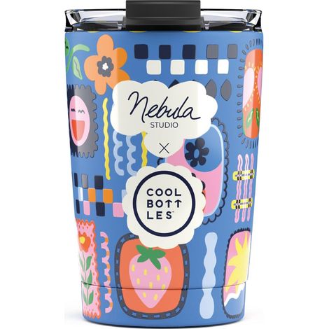 Mug isotherme en acier inoxydable 330 ml - Tasse à café, sans BPA - Étanche avec couvercle hermétique- Boissons froides 10 h et chaudes 5 h (1/5)