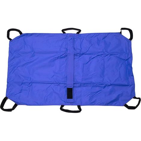 Tragbare Hundetransportbox für Hunde und andere Tiere, faltbar, für Notfalltransporte, Tierarzttransporte, Haustiertransportbox, Tragkraft 60 kg, 6 Nylongriffe (1/5)
