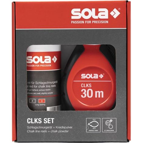 Jeu de craies de marquage au trait Sola CLKS SET R