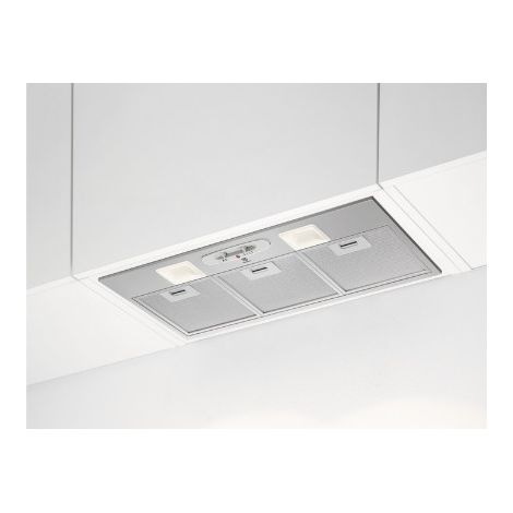 Electrolux LFG337S Cappa serie 300 LedLights 70 cm. Potenza massima di estrazione: 400 m³/h. Tipo: Integrato, Colore del prodotto: Grigio, Tipo di controllo: Tiro a effetto. Tipo di filtro antigras... (1/7)