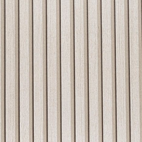 Papier peint à lattes en bois – Autocollant à décoller et à coller (44,5 x 762 cm), papier contact effet bois pour murs, revêtement mural facile à faire soi-même pour chambre à coucher, salon (1/5)